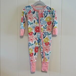 Little Sleepies Floral Zippy